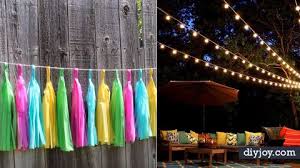 easy diy decor ideas for backyard parties