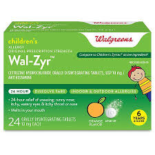 walgreens wal zyr children s cetirizine