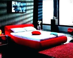 black red bedroom ideas red and black