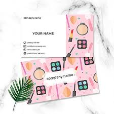 cosmetics business card png transpa