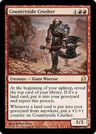 Check spelling or type a new query. Countryside Crusher Modern Masters Gatherer Magic The Gathering