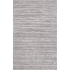 striped silk and wool area rug