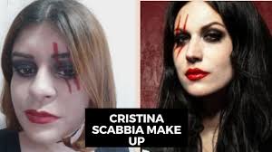 cristina scabbia tutorial maquiagem