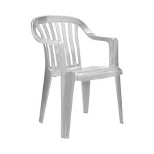White Patio Chair Classic Design