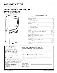 Before tumbling starts, you can stop the washer and then wait for the. Frigidaire Fex831fs0 User Manual Laundry Center Manuals And Guides L0710026