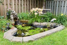 Perfect Peaceful Backyard Koi Pond