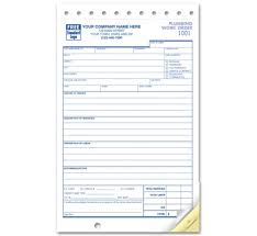 Work Order Plumbing Compact Forms