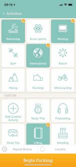 Packpoint Travel Packing List On The App Store