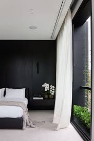 25 black and white bedrooms in