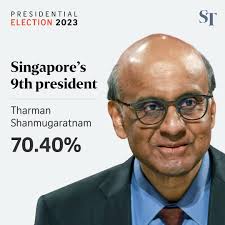 BREAKING: Singapore's 9th president is Tharman Shanmugaratnam. He garnered  70.40% of the vote in this election. Link in bio… | Instagram