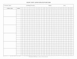 Excel Template For Medication Schedule New Medication Chart