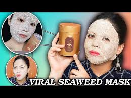 testing viral seaweed mask for