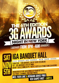 6th annual 3g awards