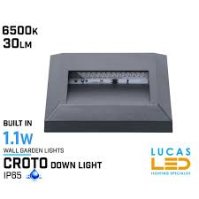 Outdoor Led Wall Light Croto Square 1