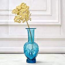 Vase Tête Turquoise La Soufflerie
