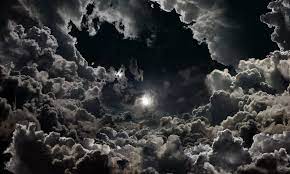 white and black clouds hd wallpaper