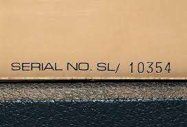 marshall lifier serial numbers made