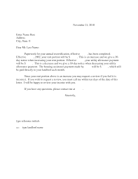 Sample Rent Increase Letter Template Pdf Rental To Tenant