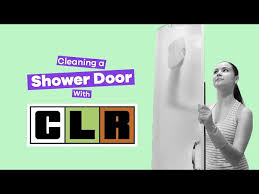 Cleaning A Shower Door With Clr The