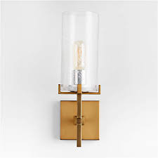 Coquina Burnished Brass Wall Sconce