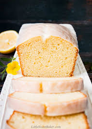 glazed lemon pound cake recipe little