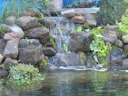 Garden Waterfall Pond Water