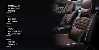 Pu Leatherette Luxury Car Seat Cover