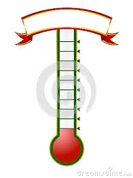 13 Fill In Thermometer Goal Vector Images Fundraising Goal