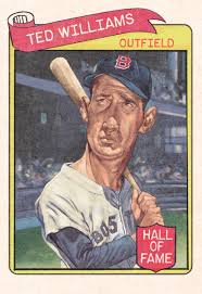 Ted williams baseball card options we love. Ted Williams Vintage Looking Baseball Card Hireillo