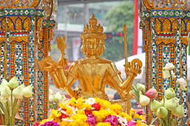 erawan shrine in bangkok hindu shrine
