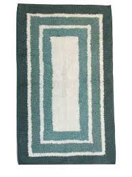 plush bath rug 17x24 cotton bath mat