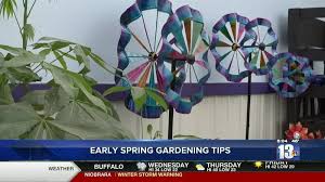Early Springtime Gardening Tips And