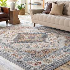 mark day area rugs 8x8 var traditional