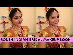 south indian bridal makeup look