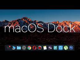 how to get macos dock on windows 10