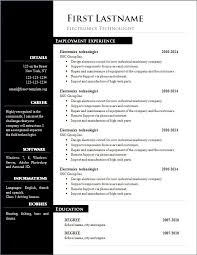 Editable Resume In Word Format Throughout Resume Template Microsoft