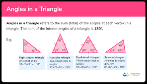 angles in a triangle gcse maths