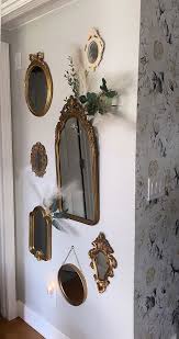 Vintage Mirror Wall