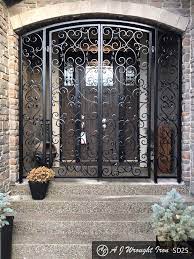 Ornamental Security Door Aj Wrought Iron