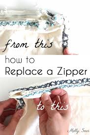 How To Replace A Zipper Melly Sews