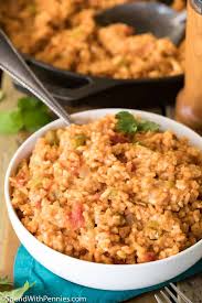 spanish rice spend with pennies
