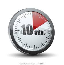 10 Minutes Timer Stock Vector Royalty Free 197413463