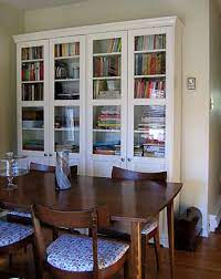 Liatorp Bookshelf With Glass Doors