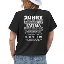 fatima name gift sorry my heartly beats