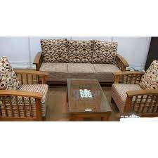 designer wooden sofa set capacity 5