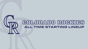 Colorado Rockies All Time Starting Lineup Roster