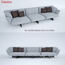 551 super beam sofa system sofa 3d