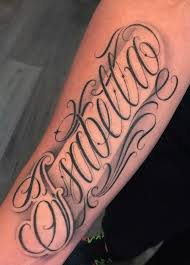 art of tattoo fonts best designs and