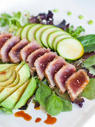 easy seared ahi tuna salad tatyanas