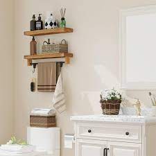 Xwne Wood Floating Shelves 24 Inch